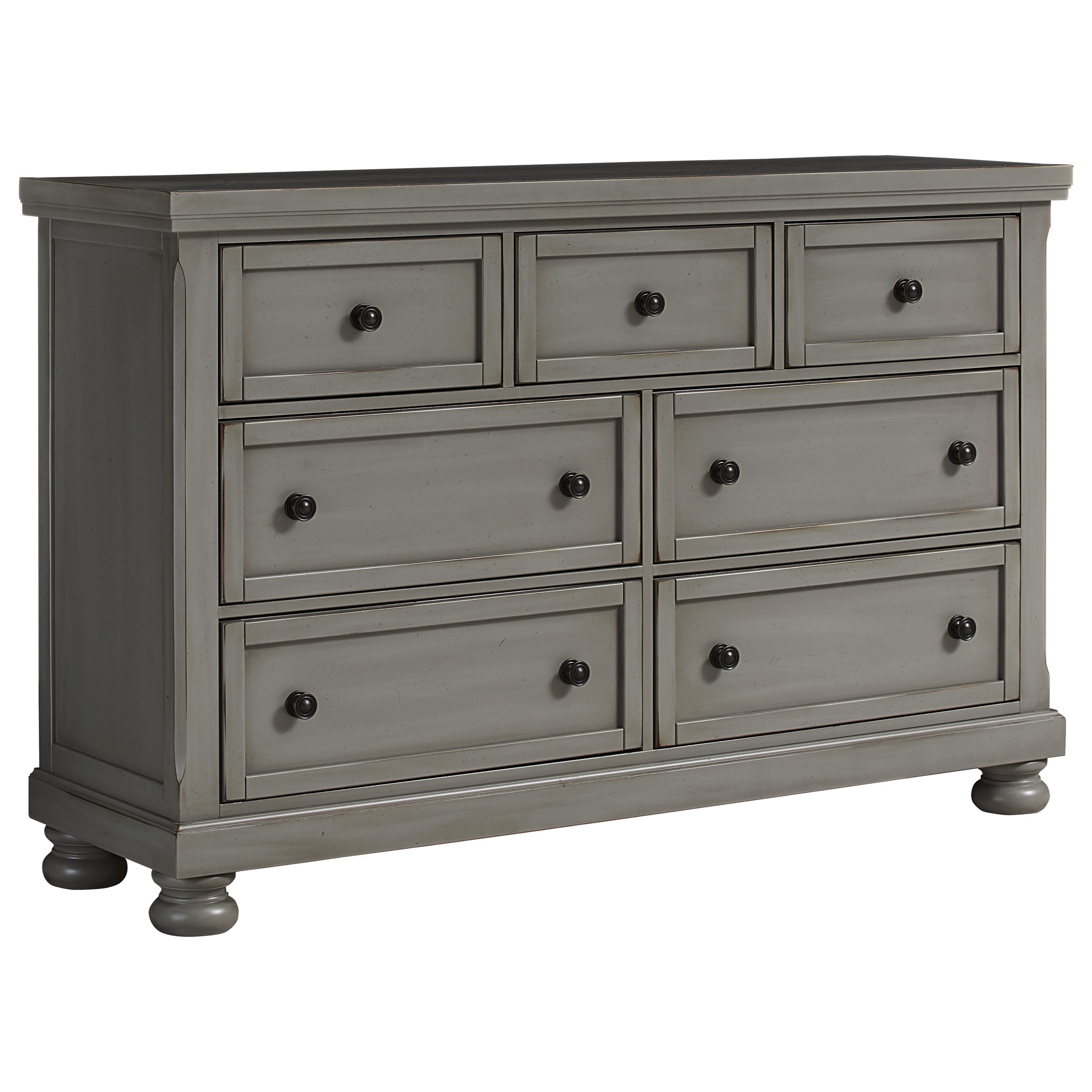 Vaughan Bassett Reflections Triple Dresser 7 Drawers Belfort